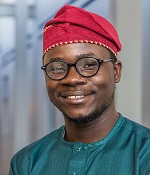 Graduate student Idris Olopade