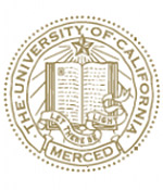 Gold University of California Merced Emblem