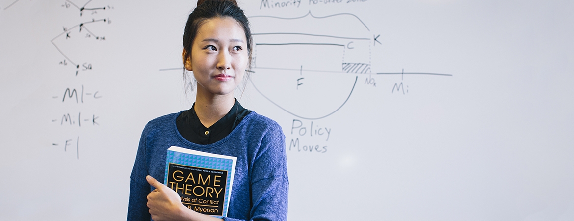 Political Science graduate student Ae Sil Woo
